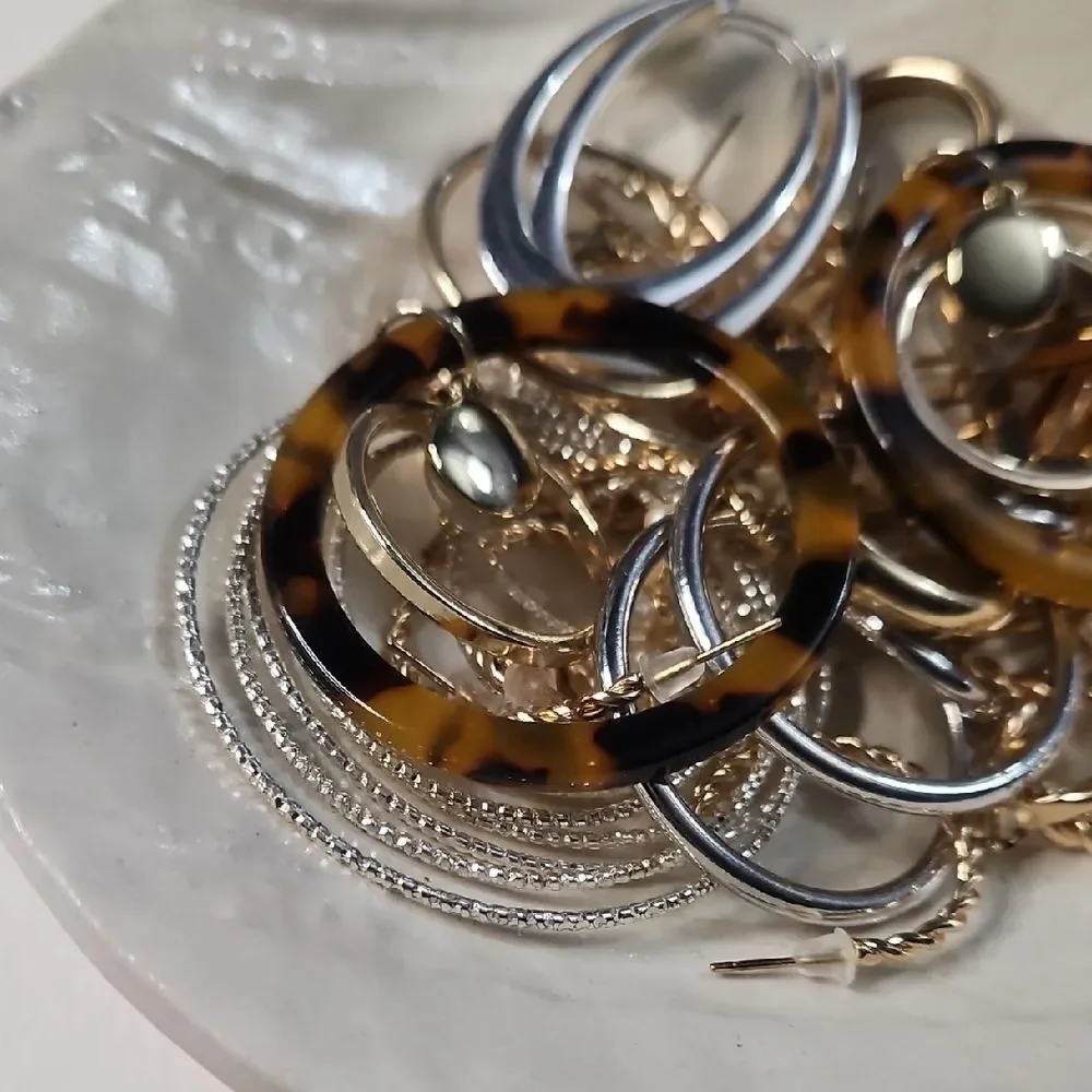 PAPARAZZI Gold and Silver Toned Hoops Lot